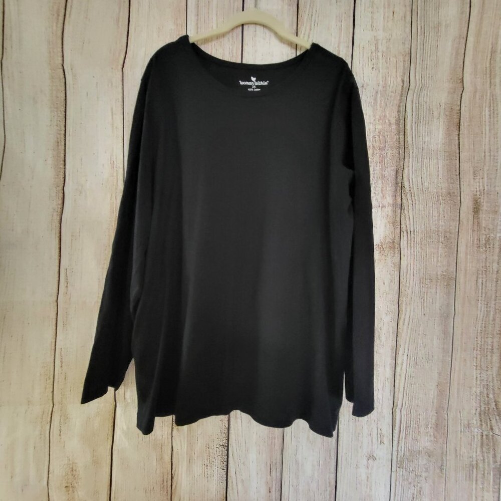 Woman Within-Long Sleeve T